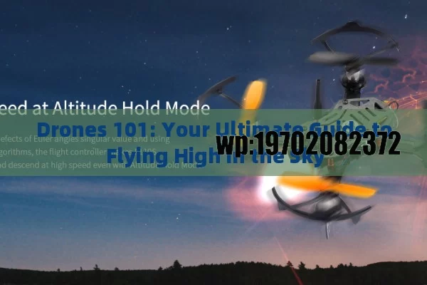 Drones 101: Your Ultimate Guide to Flying High in the Sky